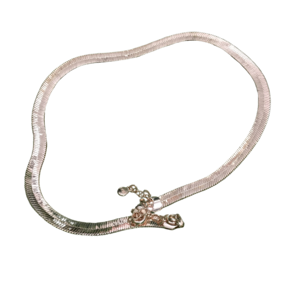 Rose Gold Herringbone Chain